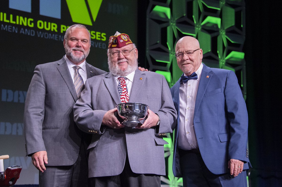 DAVHQ's tweet photo. DAV named @USNavy #veteran John Markiewicz of #JacksonvilleFL, as the 2019 DAV George H. Seal Memorial Trophy recipient for going above and beyond in his service through the @DeptVetAffairs Voluntary Service (#VAVS) Program. https://t.co/2KWUtbTk4p
#volunteer #veteran #DAVCON https://t.co/rmYXsuqaGa
