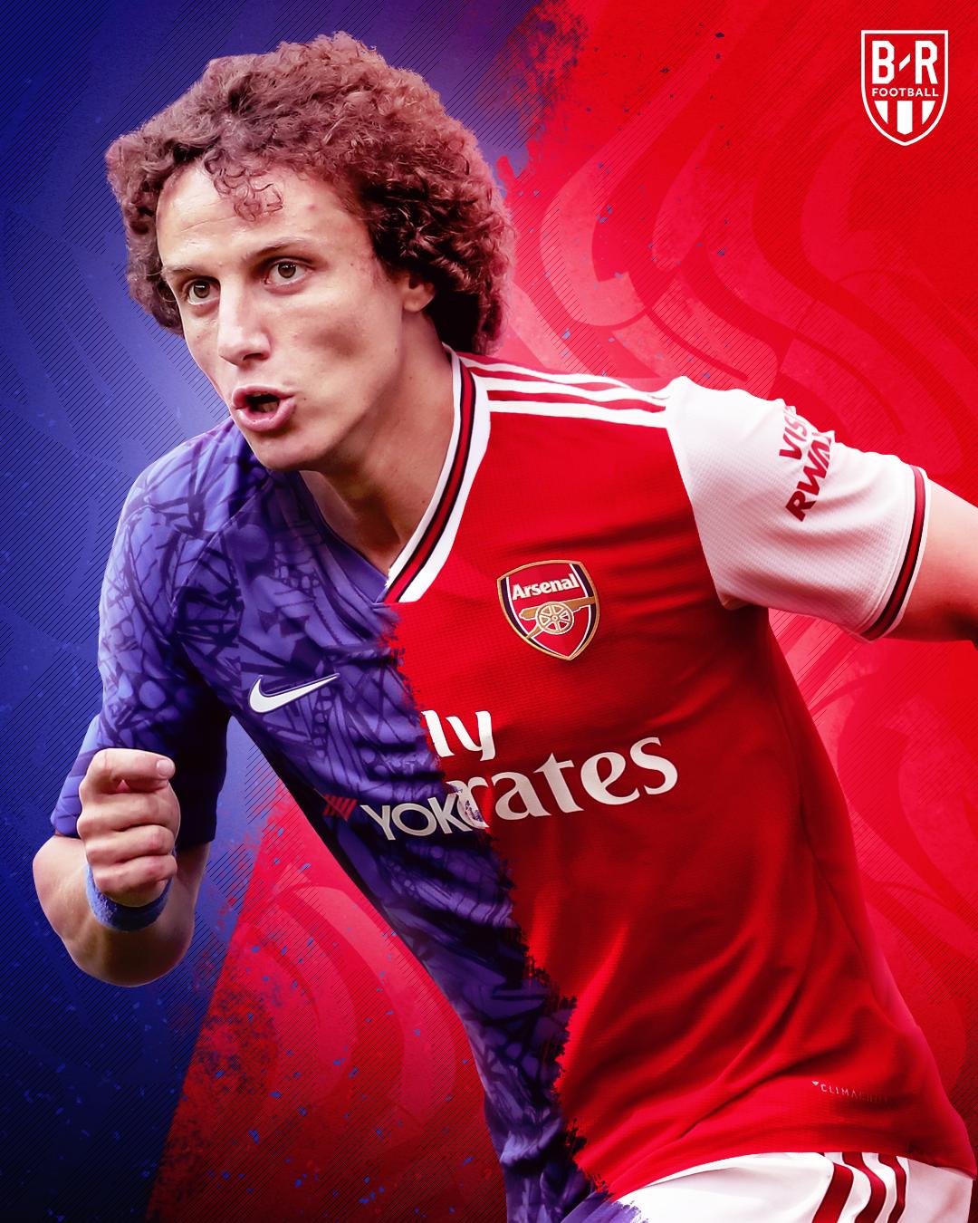 Arsenal - #FootballShirtFriday David Luiz x bruised banana 🍌
