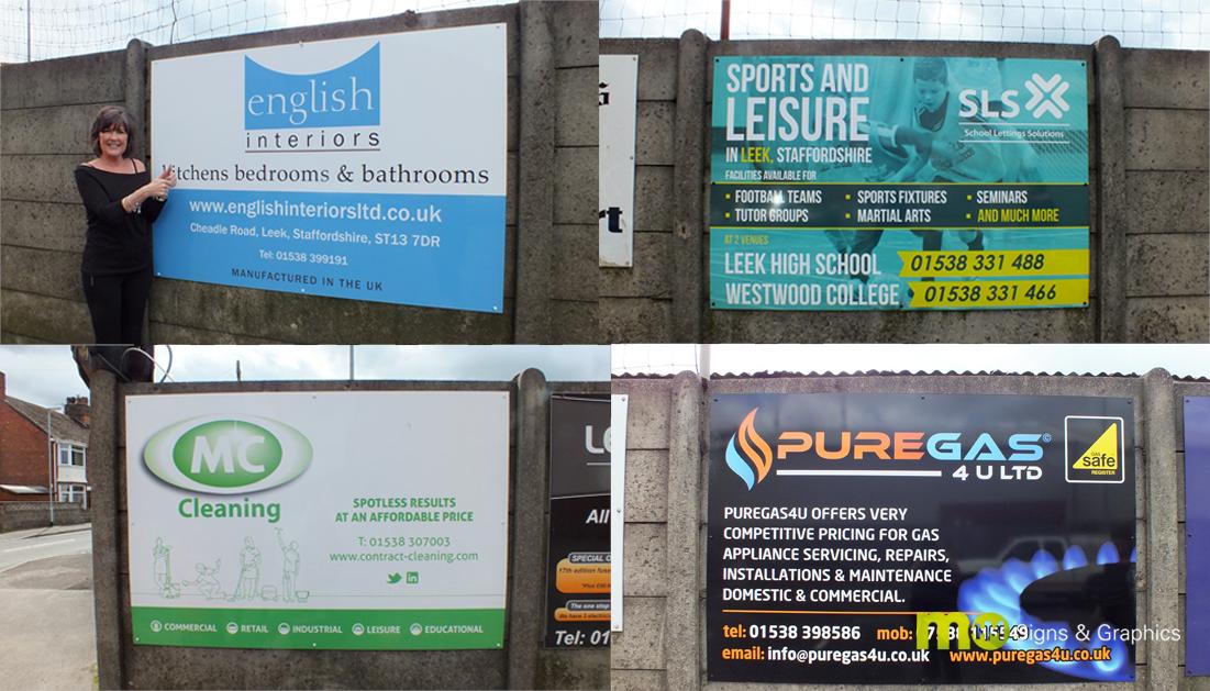 MMSignsGraphics's tweet image. The M&amp;amp;M Group have supported Leek Town for a few years now, various signage will go up at the grounds throughout the year.
Nina Smith, Signs and Graphics Manager has spent some time at the club lately, proudly promoting recent local signage. 

#Signage #LTFC #Local