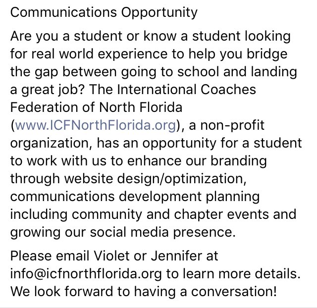 ICF North Florida tweet media