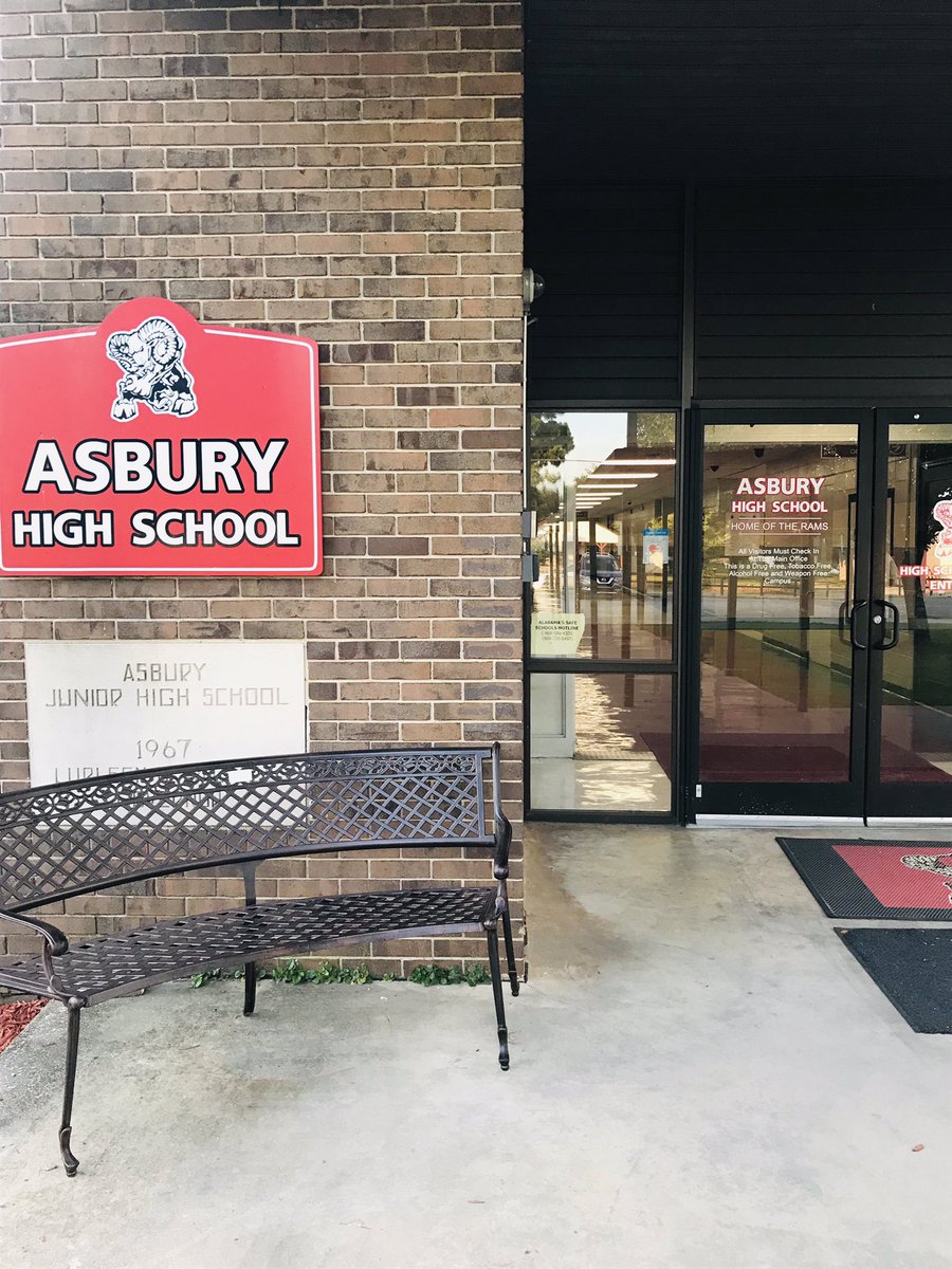 drclaywebber's tweet photo. Blessed to be serving today at Asbury High School in Marshall County, Alabama! #ramnation @AHS_Rams @marshall_school https://t.co/oBKAwD62tE