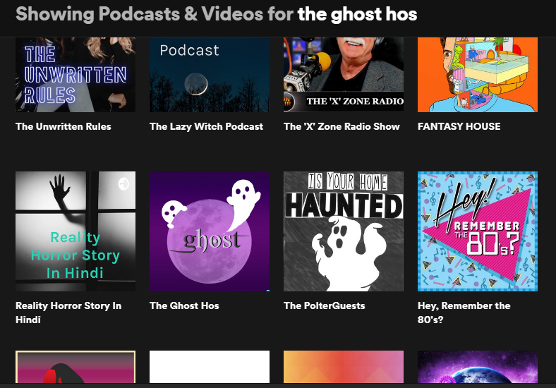 theghosthos's tweet photo. Boos! We're on Spotify! It takes a minute to find us but we're there! Do us a favor and give us some plays! #spotify https://t.co/GIqWAGVXU4