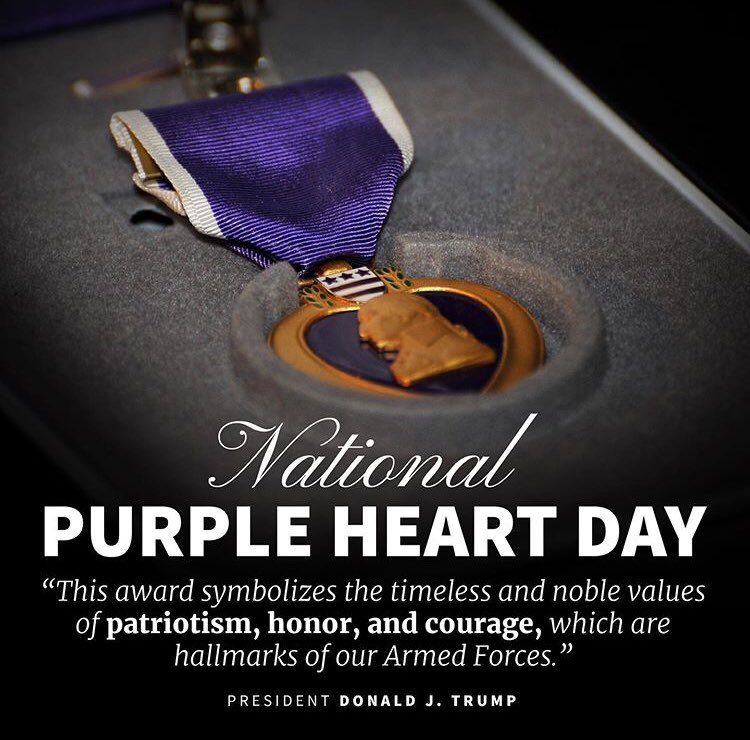 BbqPookie's tweet photo. 💜🇺🇸 Pookie Smith’s proudly supports all #activeduty and #veterans - and today we especially thank all #purpleheart recipients. 
•
https://t.co/vGtkvHV9v5
•
Repost from @realdonaldtrump #nationalpurpleheartday #veteranowned 🇺🇸 https://t.co/QolukPK4MW