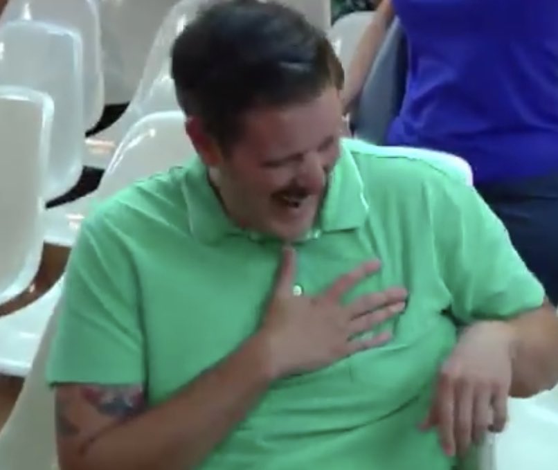 lou_cappetta's tweet image. Some heroes don’t wear capes #GreenShirtGuy