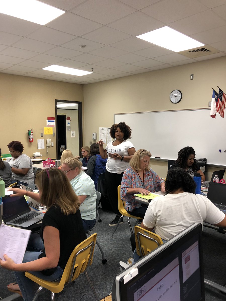CBE_Eagles's tweet photo. PLL’s and TIC preparing our teachers for an amazing school year. #LearningTodayLeadingTomorrow #CBELearns https://t.co/PP976gnoqT