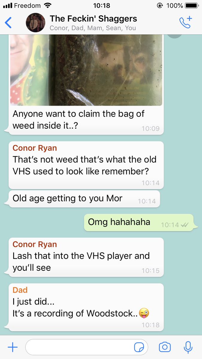 Niamhmrn's tweet photo. Absolutely dead hahahah my brothers and I haven’t live at home for over a year hahaha https://t.co/hvQrTy7Ffx