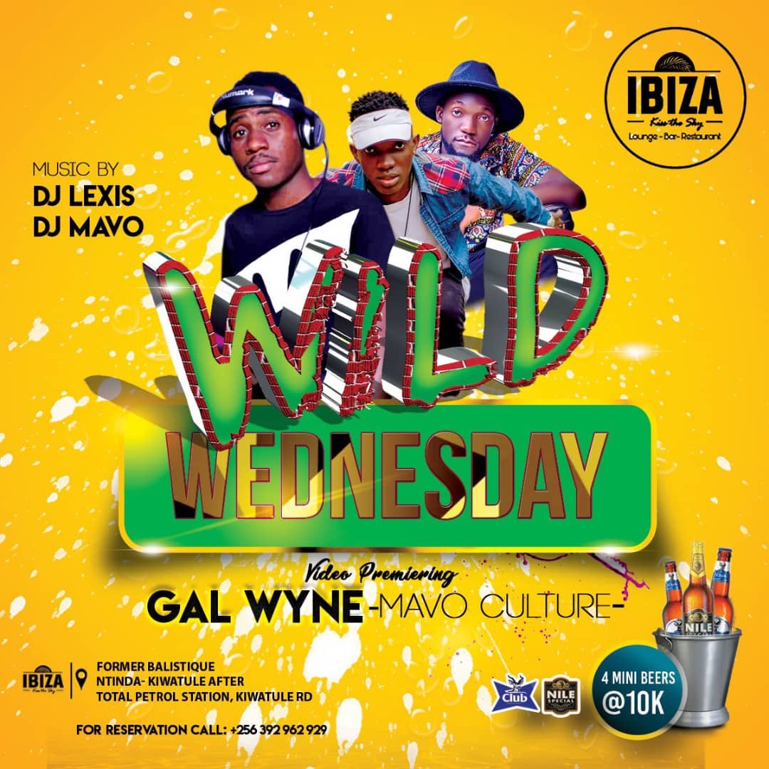 Every single Wednesday at #ibizalounge ntinda premeir nights