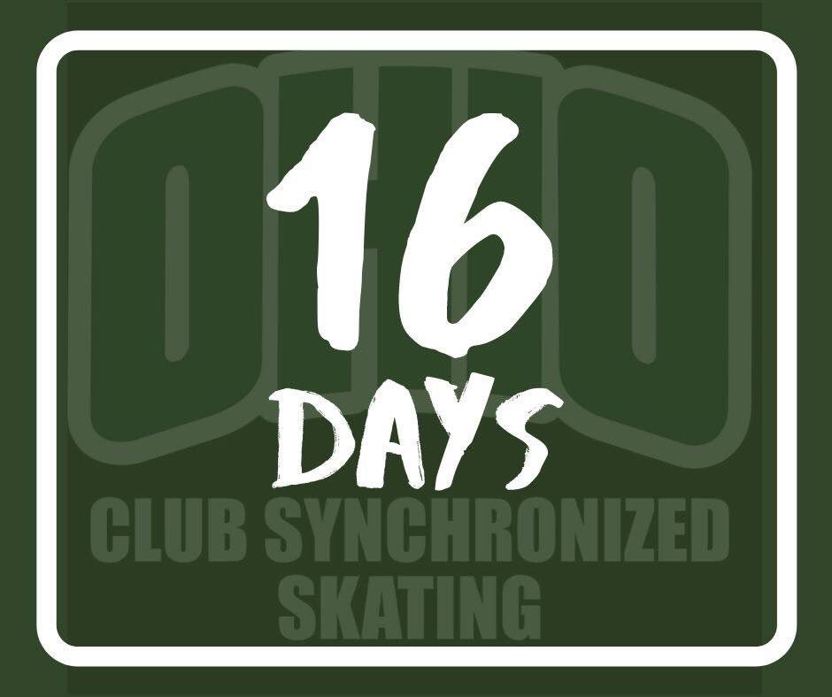 Only 16 more days until Welcome Weekend! We are so excited for our skaters to return to campus and to welcome new teammates! Stay tuned for info on our upcoming tryouts and where to connect with us on welcome weekend!