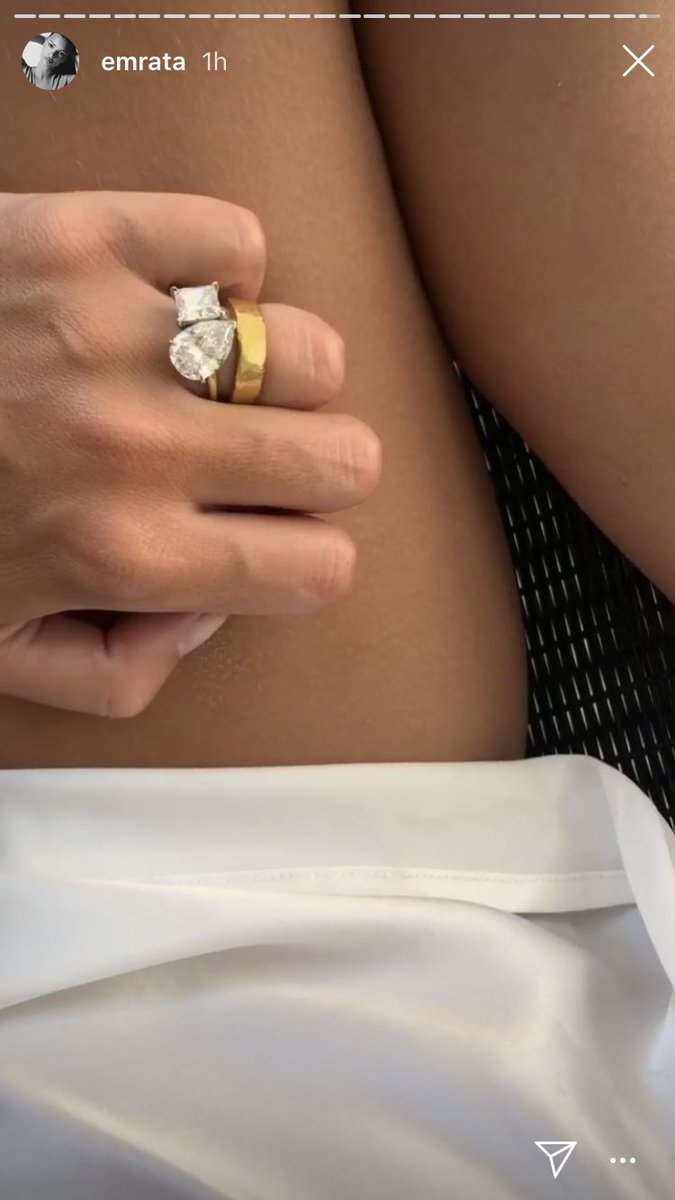 Olivia Hunter on X: VERY into this whole @emrata @Lornaluxe ring ting 😍💍   / X