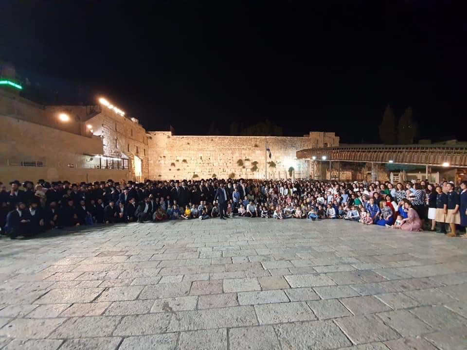Shoshana Ovitz survived Auschwitz. After the war, she met her husband Dov, who lost his wife &amp; children in the concentration camps. Together, they moved to Israel.
Celebrating her 104th birthday, as a gift, she requested that all her descendants come together at the Western Wall.