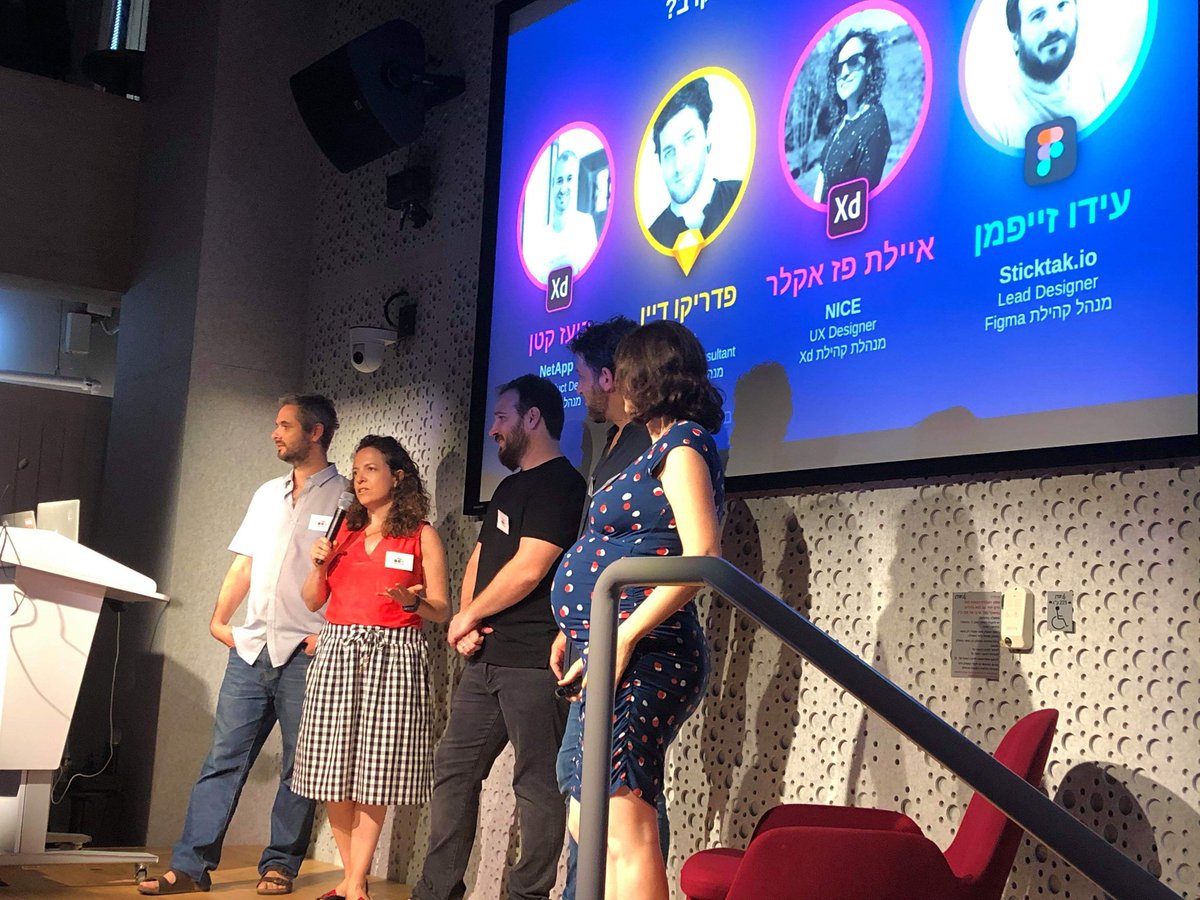ayelet_paz's tweet photo. What an amazing night! An idea that came into reality.
3 design tool communities gathered for one event. Battle of the tools. #adobexd Vs #figma Vs #sketch
Organized by us the community managers. About 20 designers who participated. Intresting talks and a live battle. @KatanBoaz https://t.co/HVHMuApjyb