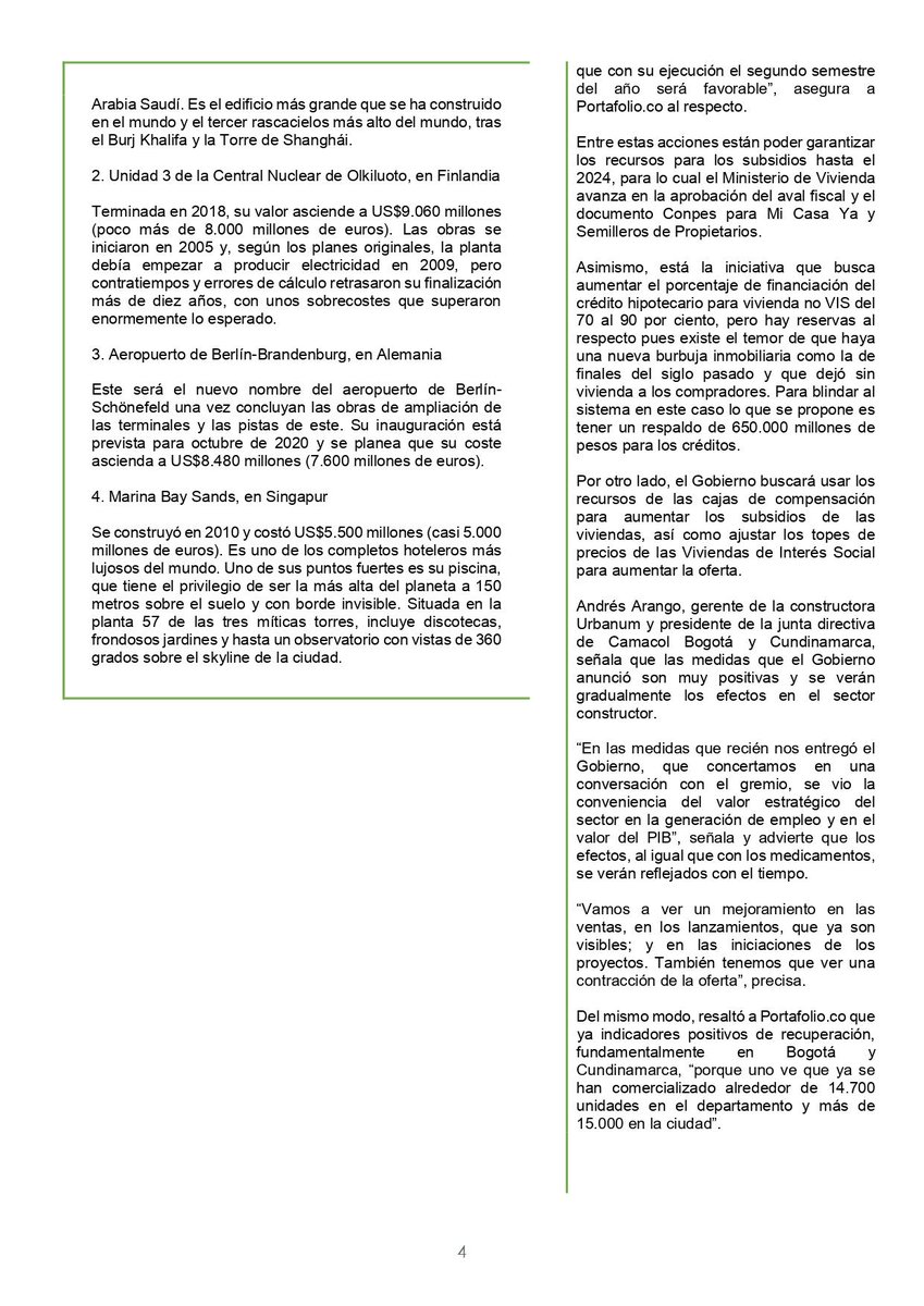 BINSERSA_SAS's tweet photo. ¡¡ Boletín del 1de Agosto al 7 de Agosto !!

Es posible construir su casa soñada en un condominio - El coliving tiene en la mira a Colombia - Apple en el top 5 de los edificios más caros del mundo - Medidas para reactivar el sector de la vivienda https://t.co/yr1FknPgqa
