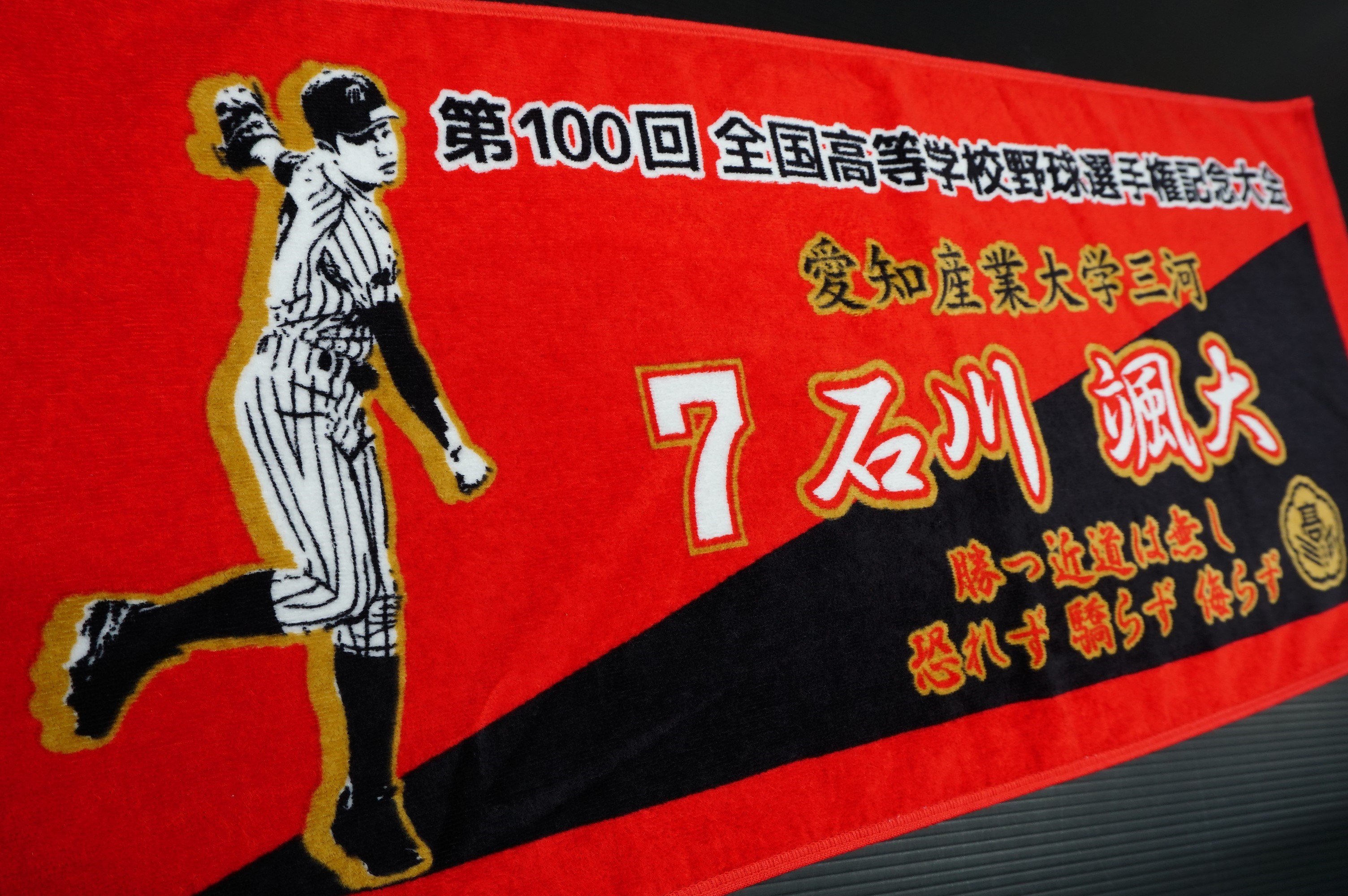 甲子園出場記念タオル 甲子園出場記念タオル・第107回全国高等学校野球選手権大会 記念