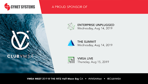 cynetsystems's tweet photo. Cynet is proud to sponsor @vmsainc #VMSAWest conference in Halfmoon Bay, CA next week hosted by @JeannineParise & @JimCoughlin! We can’t wait to connect with all the industry thought leaders and "Look beyond the horizon". @ashmayur @arpit_paul15 @ParikM #ClubVMSA #VMSA https://t.co/5S0UfeJXTr