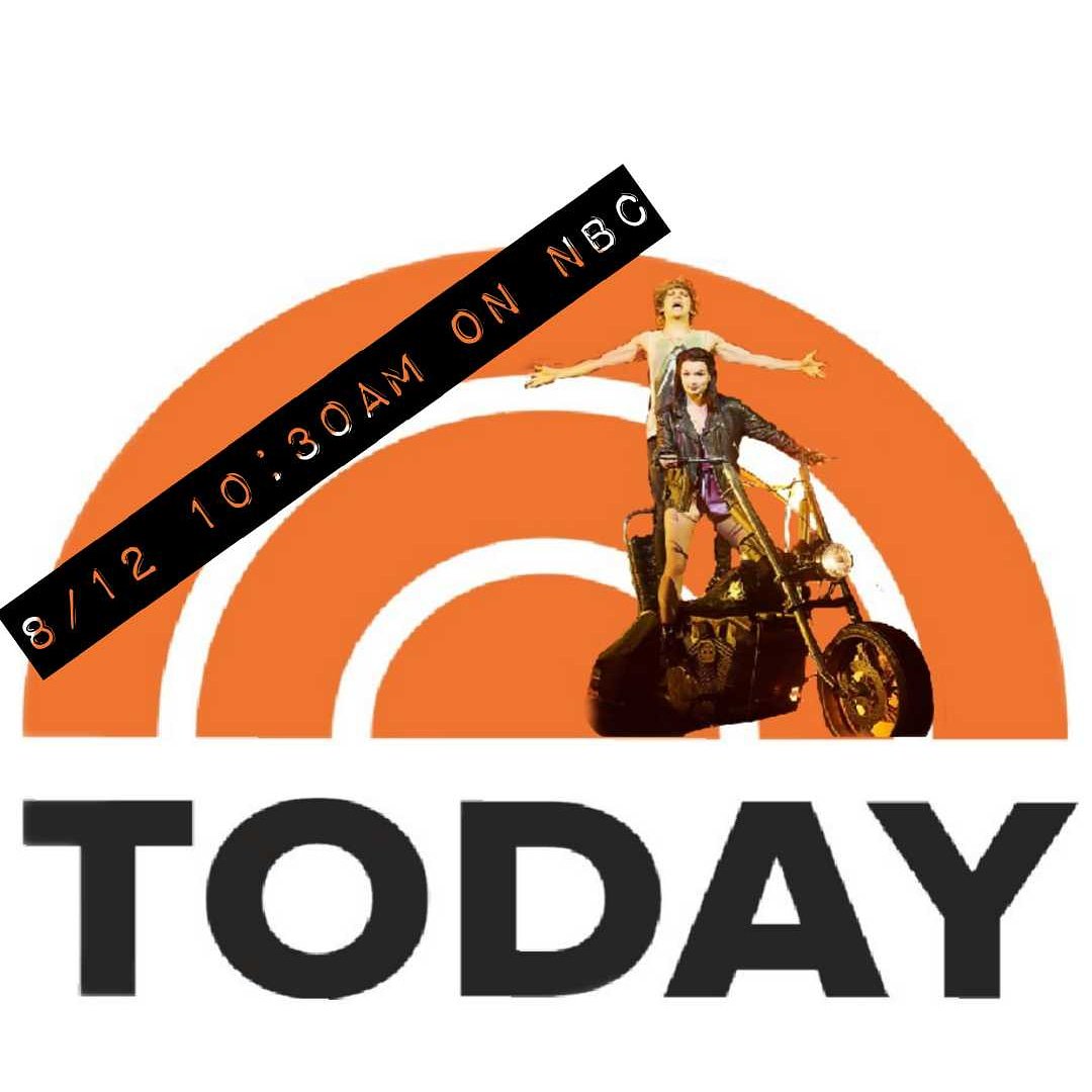 AdamKemmerer's tweet photo. Yo. @BATtheMusicalNY will be on The Today Show nationally Monday, August 12th around 10:30am get your popcorn and set your DVRs! https://t.co/M67nunKYzL