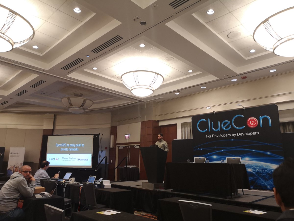 DesiAgafonova's tweet image. @razvancrainea teaches us how to setup #opensips in #privatenetworks.

#cluecon15