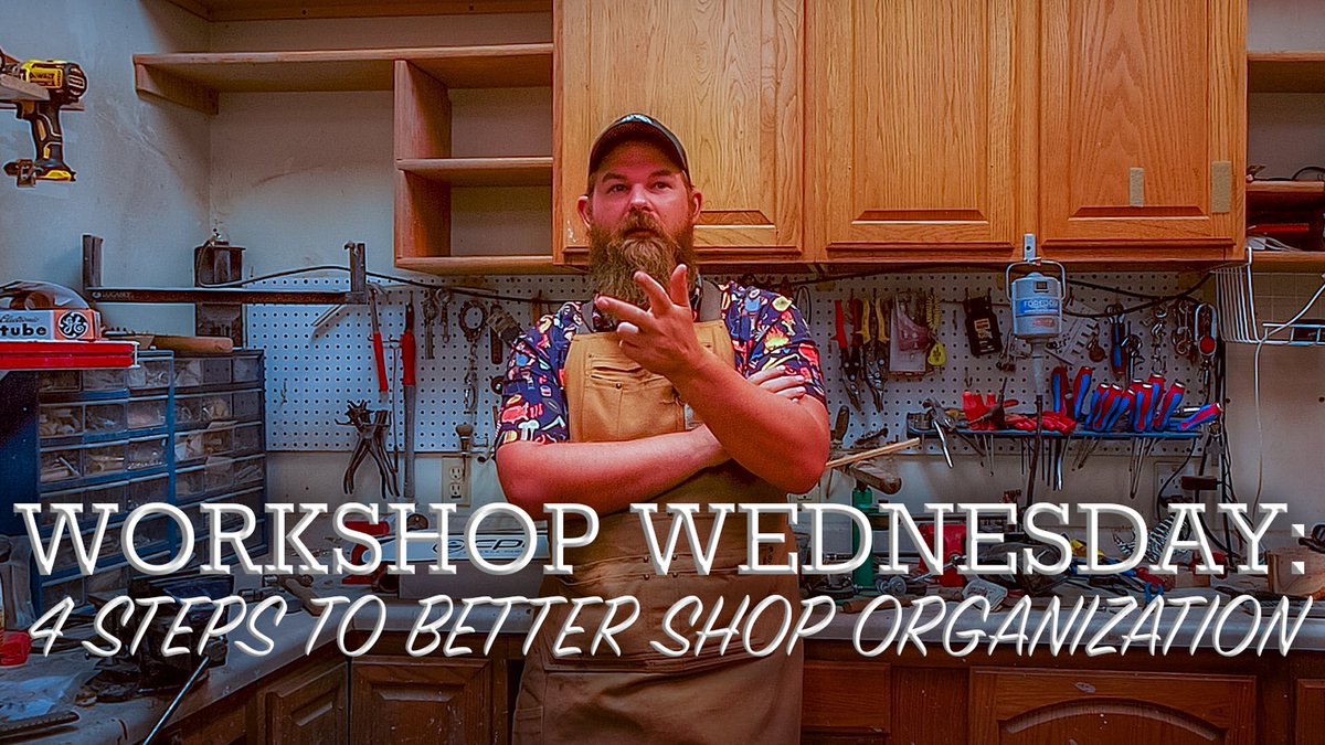 Workshop Wednesday:  4 steps to better shop organization

What are your tips for better shop organization?
#shoporganization #woodshop #frenchcleat 
Watch it here ——> youtu.be/IVKeVT56S4E