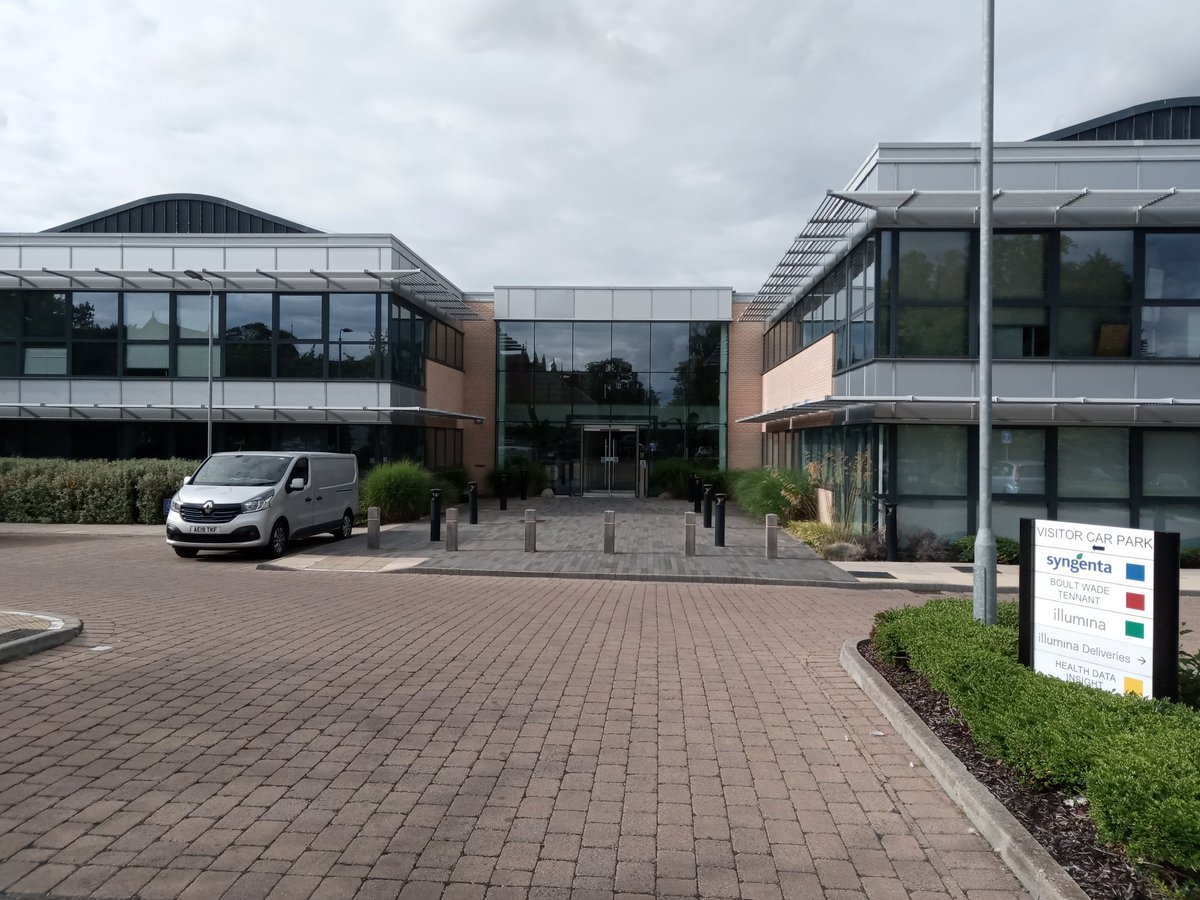 My time is up - I have left the @SyngentaCropsUK building. Its gone quick and had fun but also exciting times ahead