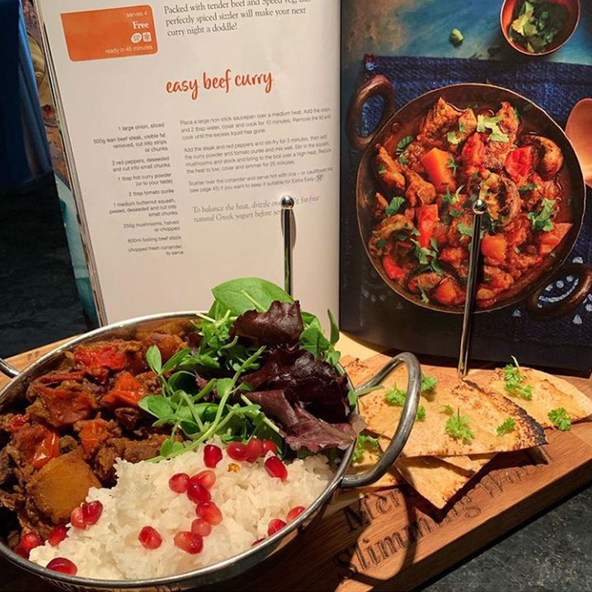 SlimmingWorld's tweet photo. Delicious✔️packed with veg✔️easy to cook✔️ #SWConsultant Elaine (Merc672cut on Instagram) loved cooking this Food Optimising beef curry from scratch. Find this recipe, and more, in 50 Golden Greats - available in group or Online now. #SWGoldenRecipes 💛🍽 https://t.co/0PKQqn26q1