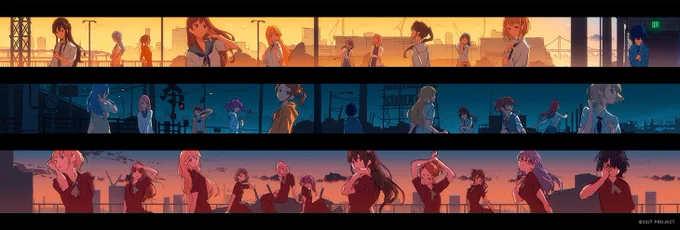 22/7「何もしてあげられない」MVのイメージボード#ナナニジ 