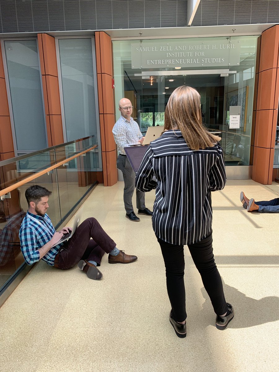umichsanger's tweet photo. .@MichiganRoss MBAs are rehearsing their pitches for the 2019 Business + Impact Challenge with @ZellLurie. Read more: https://t.co/TV7Miqpg7m #rossimpact https://t.co/6RpthR9xBh