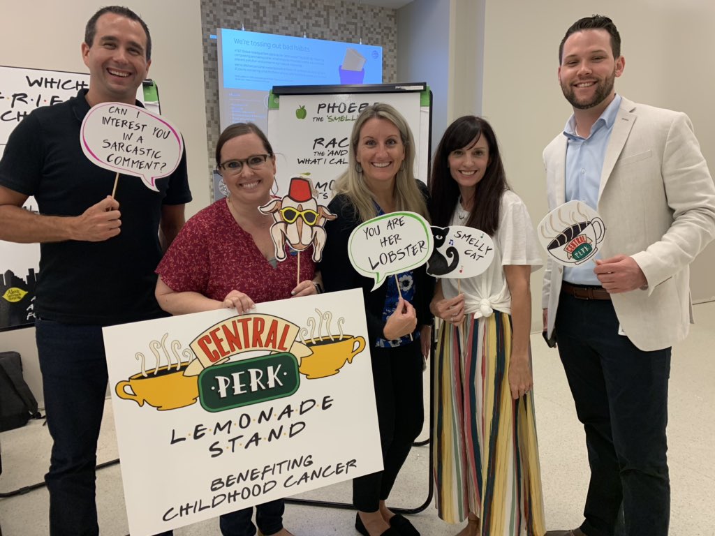 #CenterTransformation stamping out childhood cancer #onecupATTatime
<a href="/JenVanBus/">JVB</a> <a href="/4jbar/">Jamie Barton</a> <a href="/vickiwmartin/">Vicki</a>