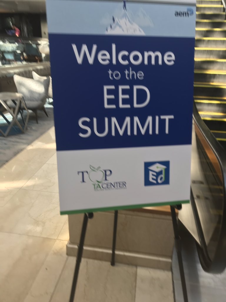 TSLEmpower's tweet photo. Day 1 of the #EEDsummit with the @usdoegov ! Excited to hear from other TSL grantees! ✅ #TSLEmpower @Lindsay_USD https://t.co/4N1X4OvpFb