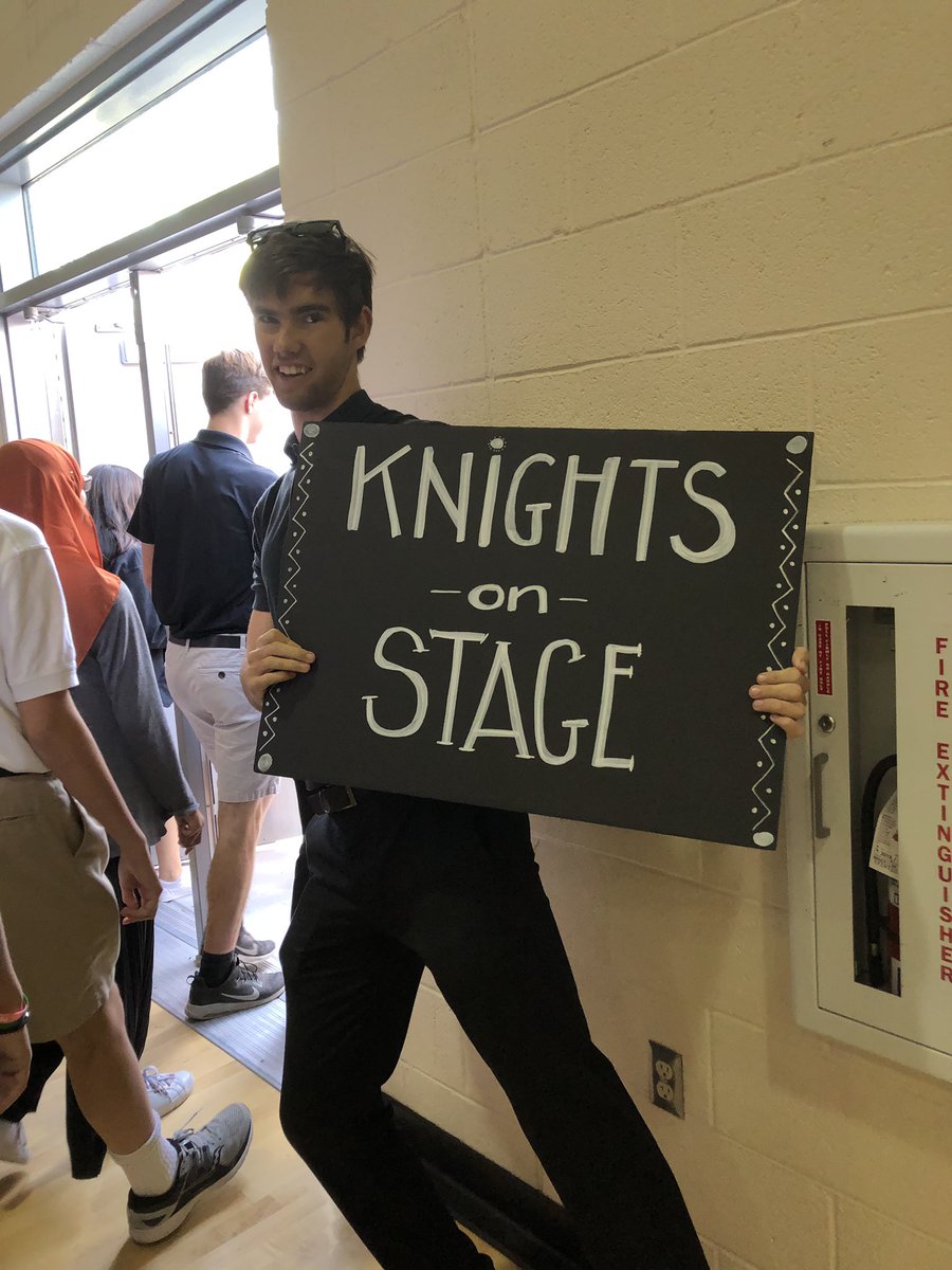 Had a great day at the club fair today!! Mrs. Lew and are very own Bridge supporting full force! We had to go print more flyers twice! Wow! Can’t wait to see all the new people!!#acpknights #acpTheatrecompany #ACPKOS