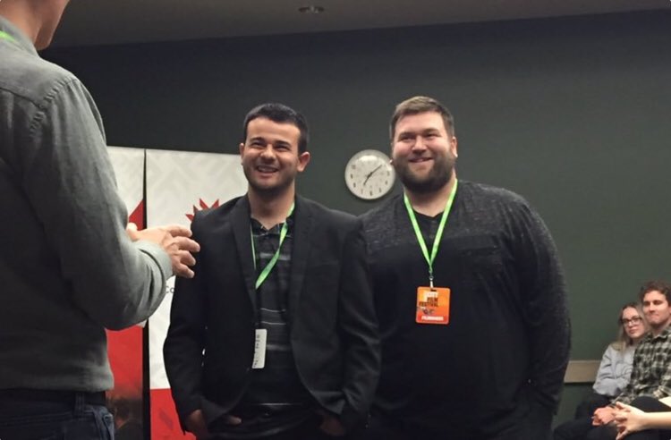 realhenchman's tweet photo. These are the two #directors of the #film #Henchman @CanadianHoser01 and @AndrewDickhout. They are going to finally show our role in the #superhero universe. Help them raise their goal to get this #movie made https://t.co/HE5XrujxmH https://t.co/HTCBb1JW4a