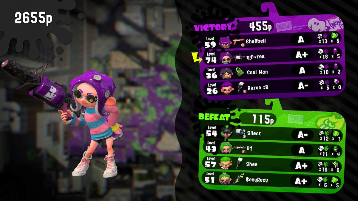 taelunee_'s tweet photo. #Splatoon2 #NintendoSwitch https://t.co/rlWZbt7uNC