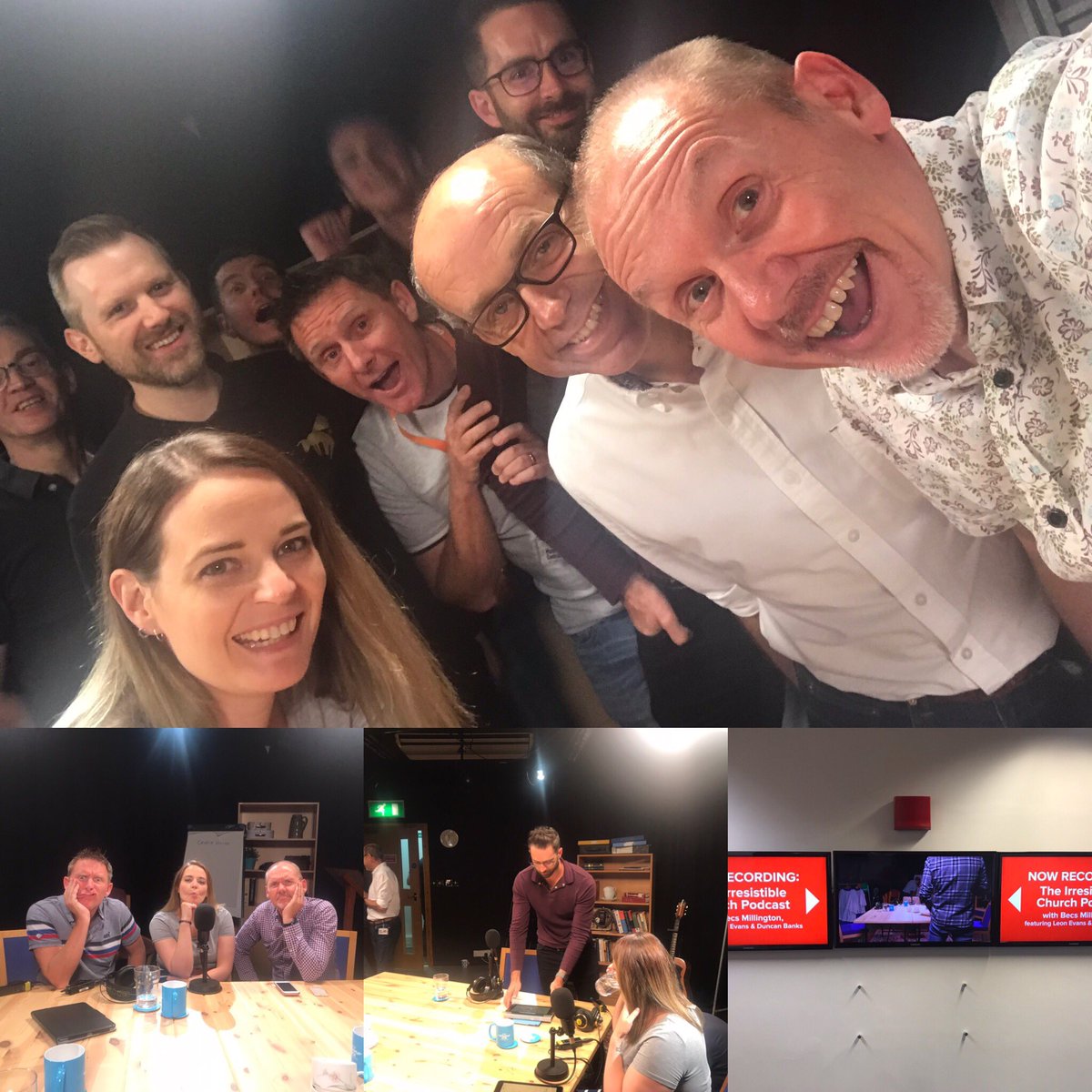 leonevans_'s tweet image. Great 3 days recording a series of podcasts coming out later in the year with this talented and humble bunch of people at UCB! #ucb #theirresistiblechurchpodcast #furtherfasternetwork #lifecentralchurch