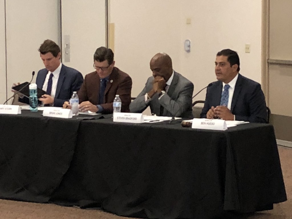 EdLendermanKUSI's tweet photo. State Senate Select Committee holding hearing on boosting bi-national tourism w Mexico https://t.co/nn0Ig7pyQZ