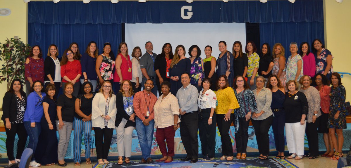 The <a href="/BrowardESOL/">BrowardESOL</a> family is ready for the 19-20 school year! 
"A different language is a different vision of life." -Federico Fellini #BCPSFirstDay <a href="/browardschools/">Broward County Public Schools</a>