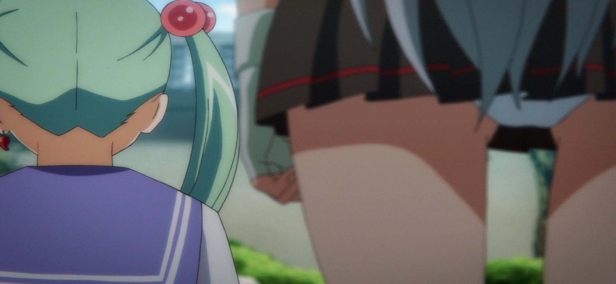 グリアロ練習中 一騎当千のアニメちゃんと続いてたんだな 嬉しい にしてもスカート短いな 普通に立っててもパンツ見えるスカート丈だよなこれ T Co F0xlbflndy Twitter