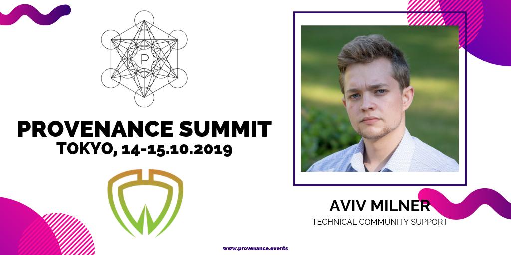 provenancevents's tweet photo. We're delighted to have @milner_aviv joining us in Tokyo for #Provenance19 to speak on the anonymity of Bitcoin behind @wasabiwallet 

RSVP now at https://t.co/AZPoSvMNiX

#JapanBlockchainWeek https://t.co/90bEDpI188