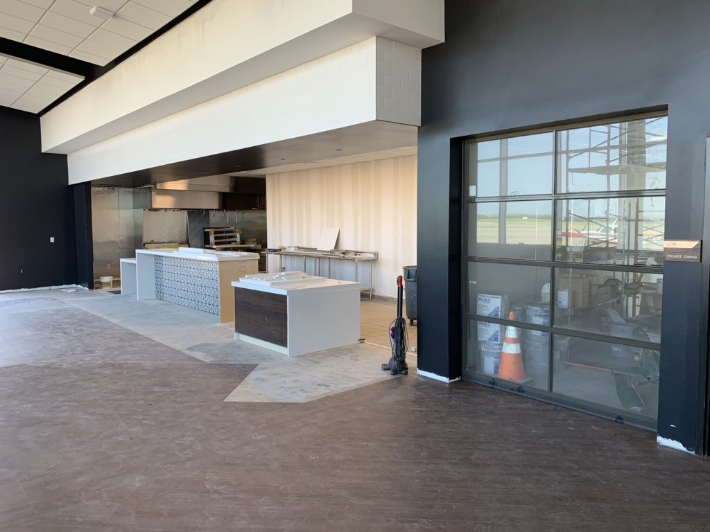 Fantastic trip to Enid Woodring Airport with GH2 architects to check in on our project. #sfgdesign #gh2