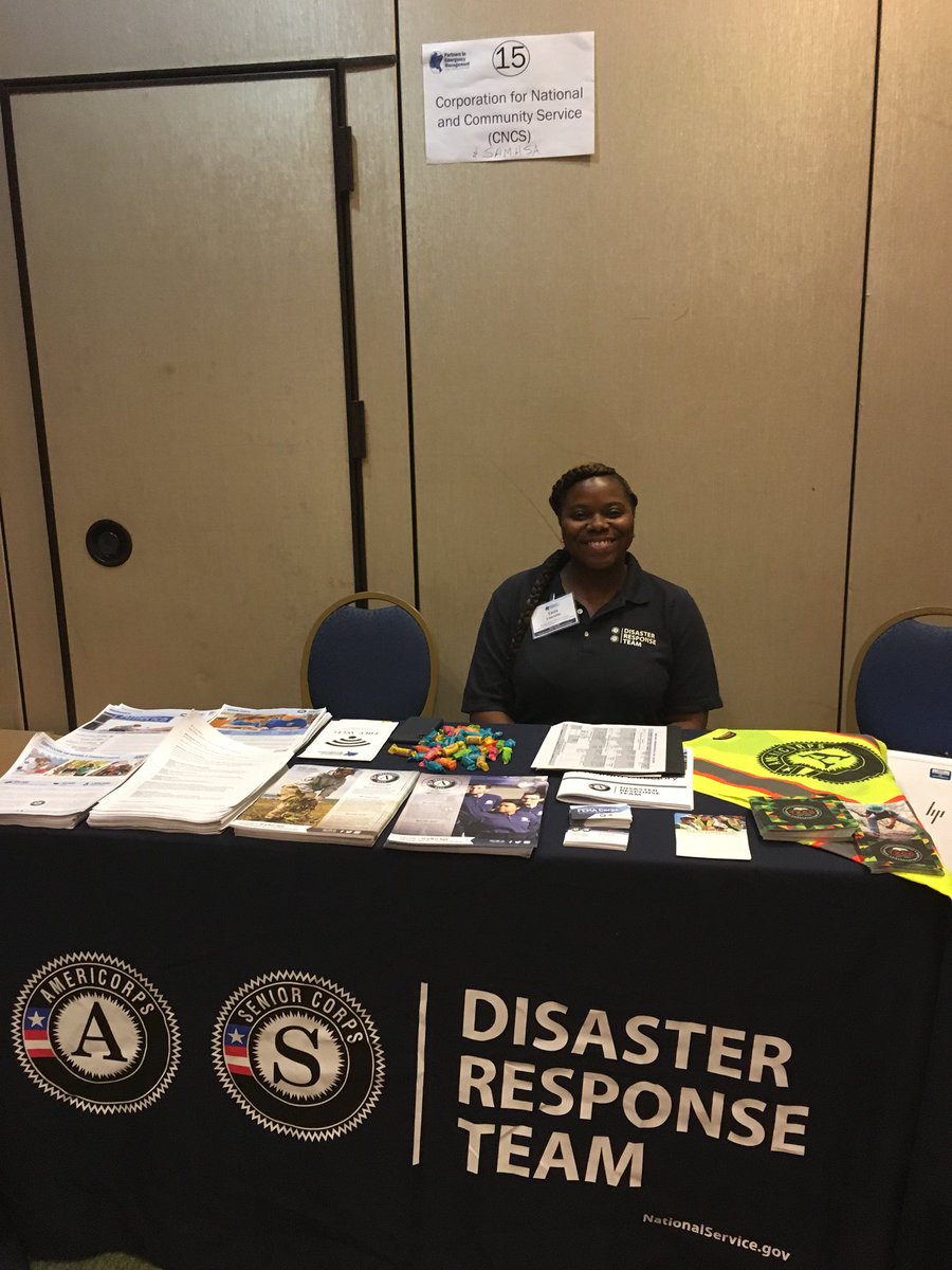 JenMurphyDSU's tweet photo. The DSU representing and talking about @NationalService and @AmeriCorps Disaster Response Teams @femaregion4 Partners in Emergency Management Workshop https://t.co/sNZPVrXhHJ