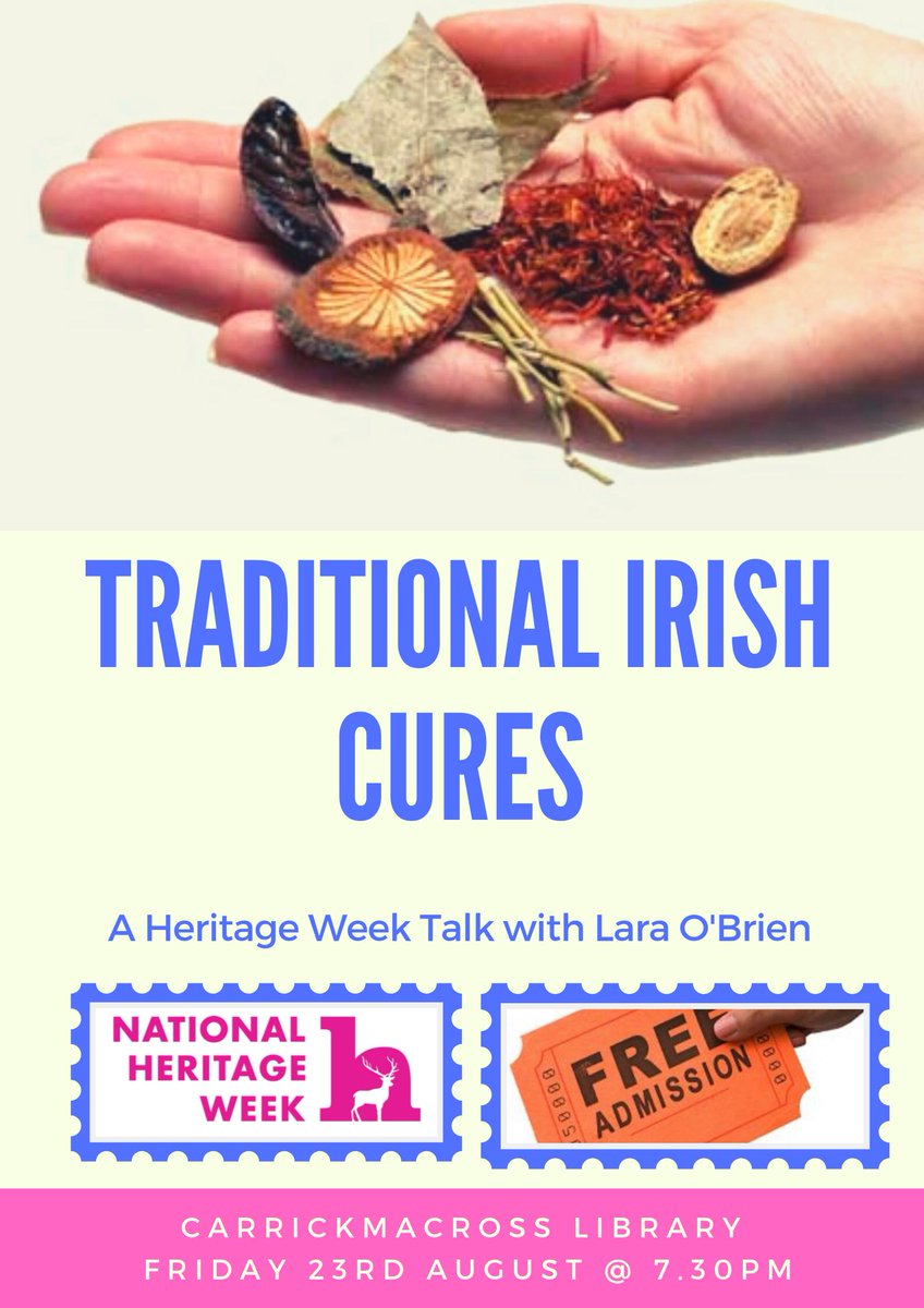We're looking forward to what promises to be an interesting evening as part of National Heritage week, come join us!   #NationalHeritageWeek