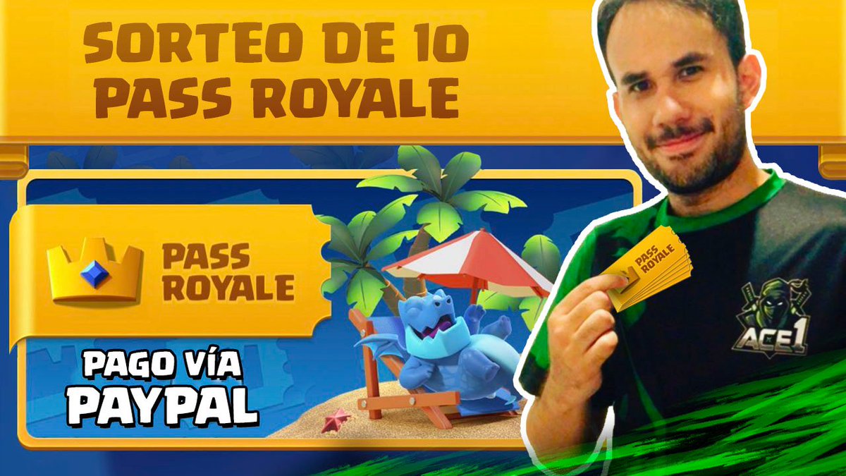 ¡SORTEO NINJA! ⚔

🔟 PASES ROYALE
🔟 GANADORES 

Para participar 👇

✅ Seguir a @ACE1_GG 
✅ Seguir en instagram.com/ace1gg/ 
🔃 Dar RT
❤ Dar MG
 
¡GANADOR PRÓXIMO MIÉRCOLES! 🤑🐒