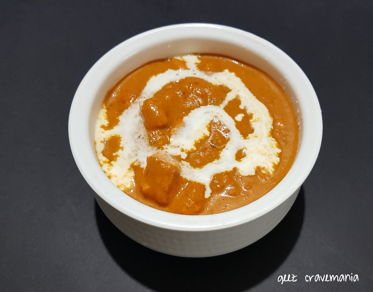 cravemania's tweet photo. #malaipaneer 
Malai paneer is a preparation of paneer, consisting of a thick gravy of cream, tomatoes and Indian spices, with a soft , creamy texture  with a hint of sweetness .
#foodporn #foodiholic #foodphotography #loveforcooking 
#geez_cravemania♡ https://t.co/dJi6WogSMk