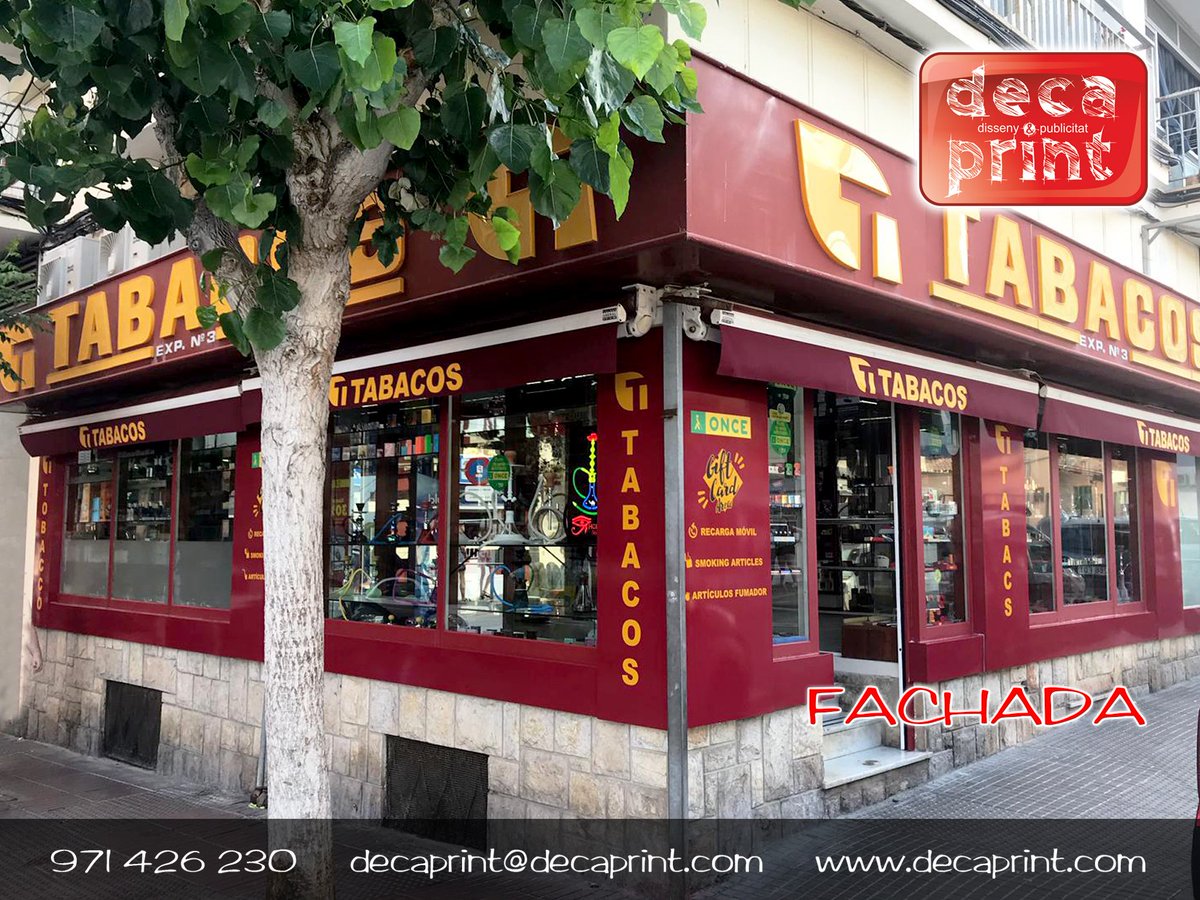 Decaprint2's tweet image. Revestimiento de fachada con #panel #composite y #rotulado con la# imagen #corporativa de tu #empresa. Una manera genial y económica de rejuvenecer la cara de tu #negocio.

☏ 971 426 230 // decaprint@decaprint.com // decaprint.com
