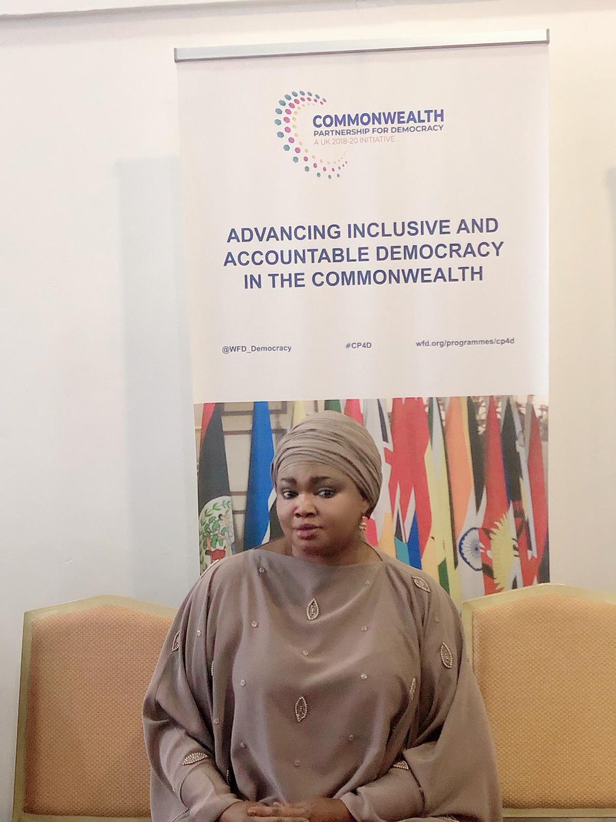 LoweMayor's tweet photo. ADVANCING INCLUSIVE AND ACCOUNTABLE DEMOCRACY IN THE COMMONWEALTH.
Good Governance is paramount in any developing society.
#CP4D Thanks @JobartehMadi for selecting me to participate in such an important forum.
#WOMENWHOLEAD
#Yes2WomenLeadership
#BanjulDCapital
#WeAllWant https://t.co/eFZmt4WwSK