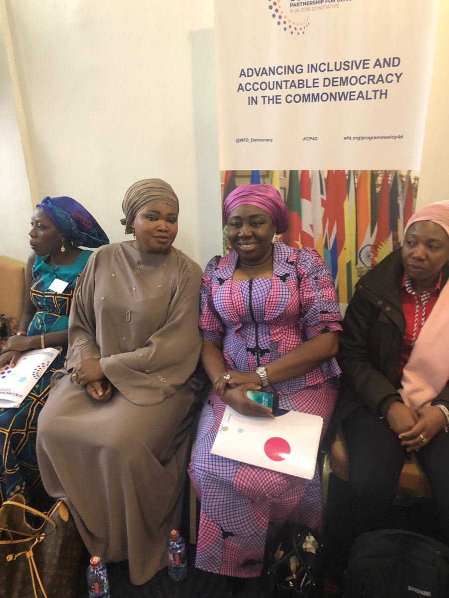 LoweMayor's tweet photo. ADVANCING INCLUSIVE AND ACCOUNTABLE DEMOCRACY IN THE COMMONWEALTH.
Good Governance is paramount in any developing society.
#CP4D Thanks @JobartehMadi for selecting me to participate in such an important forum.
#WOMENWHOLEAD
#Yes2WomenLeadership
#BanjulDCapital
#WeAllWant https://t.co/eFZmt4WwSK