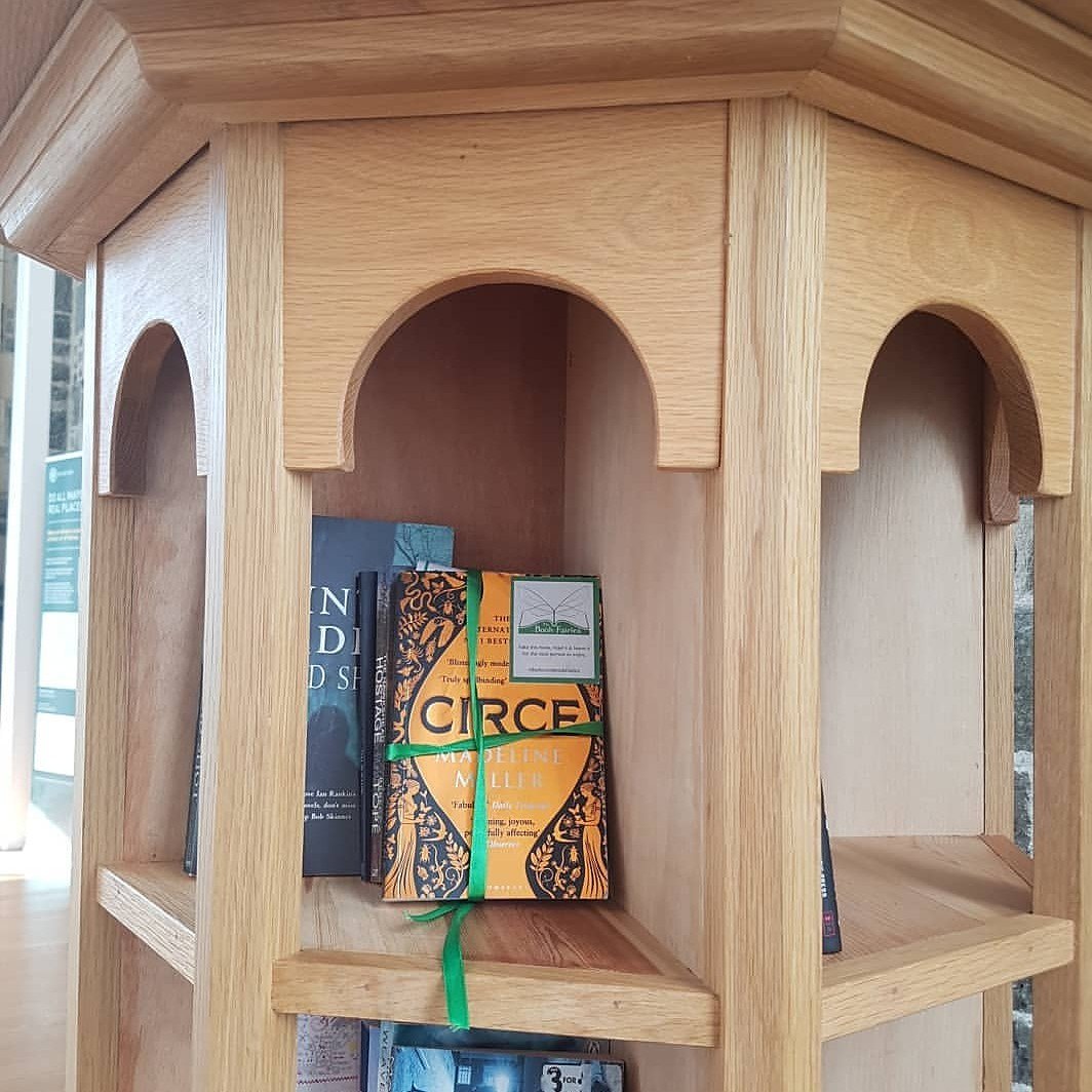 #bookfound Woo hoo!! Another book found in Ayrshire.  A copy of Madeline Miller's Circe was hidden in the Townhouse in Irvine at the beginning of June and it's found it's way back for our lovely finder to enjoy 💚

#ibelieveinbookfairies #bookfound #bookfairiesscotland #ayrshire