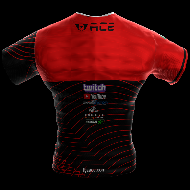 aceesports11's tweet photo. Ya contamos con nuetros uniformes de la Liga ACE ❤️.

Asi como este, tu puedes tener tu diseño de camiseta y logo gratis al registrar tu equipo de CS:GO con nosotros.

Info: equipos@ligaace.com

#LigaACE #LigaACEMonterrey #EsportsMonterrey #CSGO #LigaEsports #PCGamer #gamers https://t.co/lBc3HKdn3g