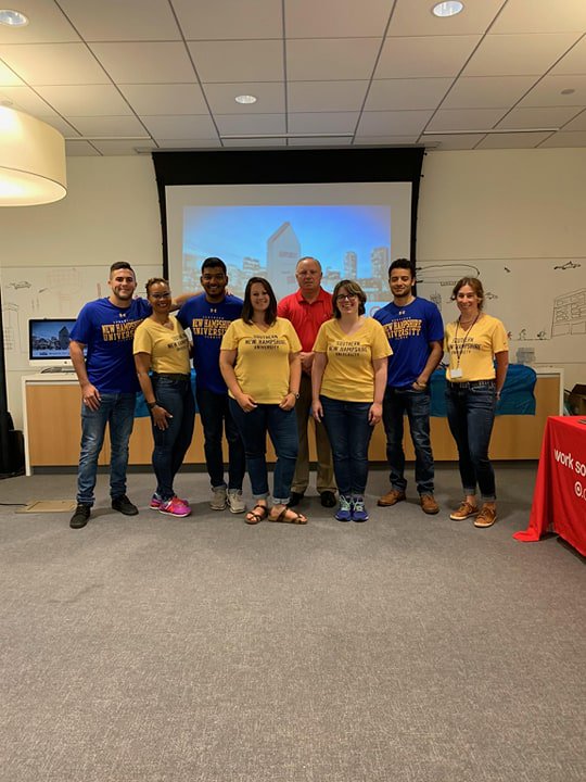 FEATuring You team with  <a href="/GregPare1/">Greg Pare</a> from Target at job skills event taking place today at the Roxbury Innovation Center. Connecting young folks to opportunities. #snhu # lrng