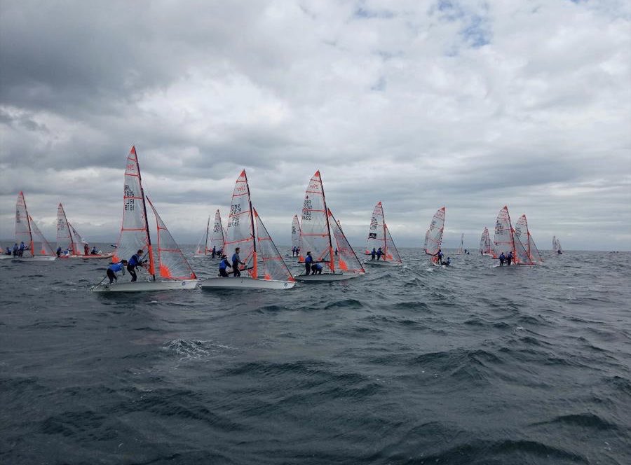 Succesful first day for the <a href="/29erUK/">UK 29er Class</a> #sailing #29ers #pwllheli