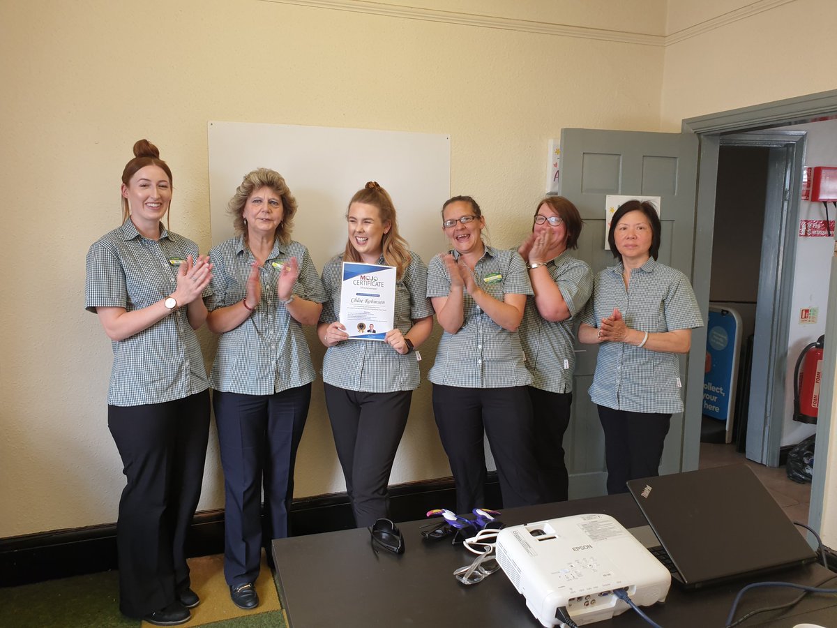 Well done Chloe Robinson on your course presenting sign off. You did yourself proud and smashed it!!!!