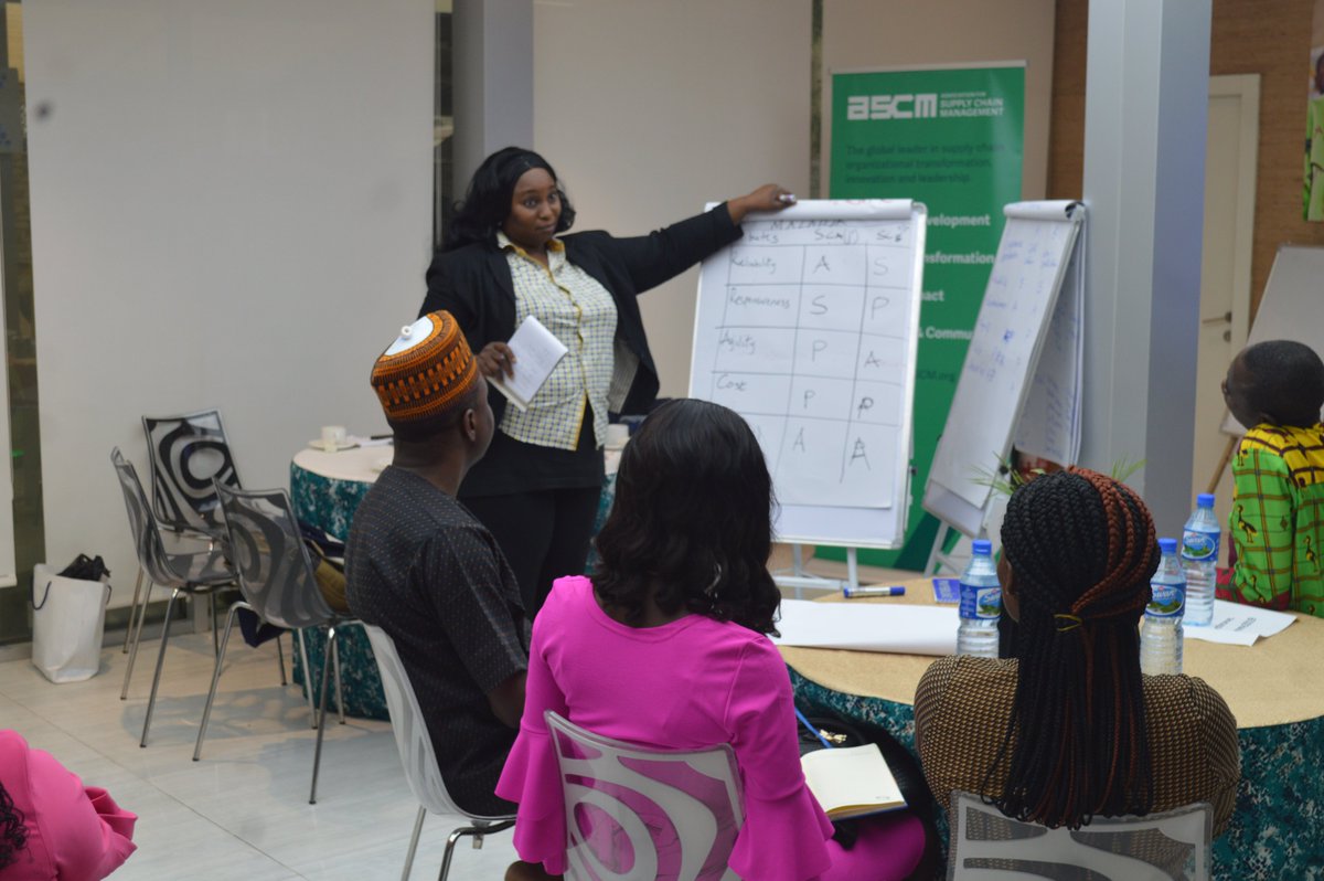 Association for Supply Chain Management @ascm_org organised a two-day workshop for staff of Project Management Office, PMO of <a href="/WarehouseVisib1/">Warehouse  Visibility & Governance Project</a>, <a href="/ARC_Nigeria/">Atomic Resource Concepts</a> and <a href="/nscip/">npscmp-FDS-FMoH</a> on Supply Chain Operation Reference, SCOR. <a href="/ARC4SC/">Africa Resource Centre (ARC)</a> <a href="/zukynokeke/">Azuka Okeke</a> <a href="/gatesfoundation/">Gates Foundation</a>