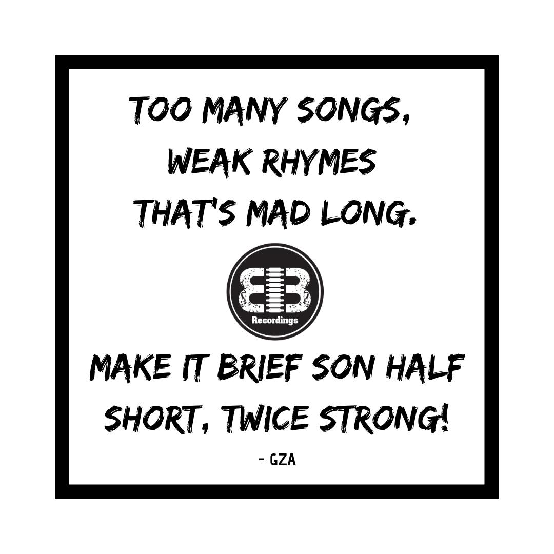 BackBoneRecUK's tweet image. Yes @TheRealGZA  It's all about the quality, not the quantity 👊🏾

#wednesdaywisdom  #bbrecordings #hiphoplegend